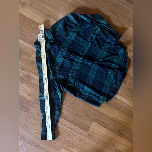 NWT Old Navy The Boyfriend Flannel Shirt size Large - Picture 4 of 8